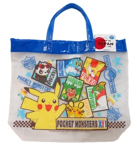 Pocket Monsters XY Hergestellte blaue Pool-Strandtasche Neu mit Etikett - Bild 1 von 4