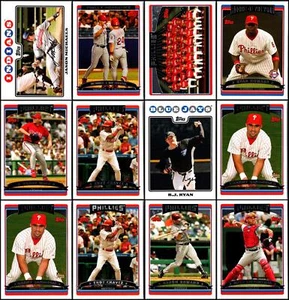 2006 Topps Philadelphia Phillies (54) Card Lot - EXCLUSIVE OFFER – ACT QUICK! - Picture 1 of 10