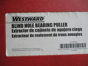 Westward 23KX50 Blind Hole Bearing Puller, Non-reversable - Picture 1 of 9