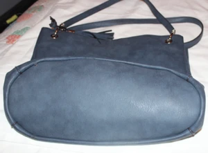 PINKSTIX HANDBAG-BLUE-13 IN X 10 IN - Picture 1 of 3