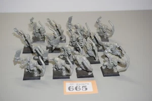 Warhammer Fantasy The Old World Orc Warriors Arrer Boyz x 16 - Picture 1 of 4