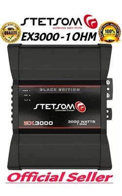 Stetsom EX3000-1 Ohm / Amplificatore Digitale 3000 Watt Rms Monoblocco Full R... - Immagine 1 di 4