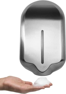 Foaming Automatic Soap Dispenser Wall Mount - Large 40 Oz. (1200Ml) Capacity, St - Picture 1 of 9