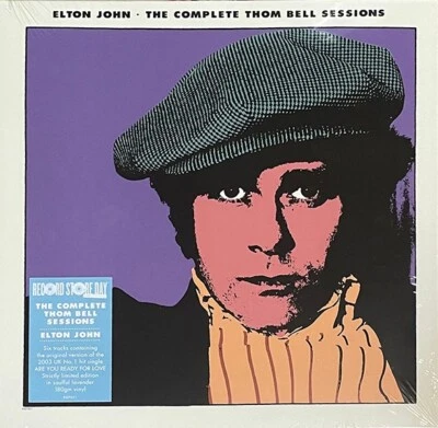 ELTON JOHN The Complete Thom Bell Sessions *NEW* Vinyl RSD 2022 w/ Hype Sticker Foto 1 de 3