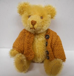 British Artist Bear H.M. Bears Jointed Mohair Teddy Bear by Iris and Chen Cheney - Picture 1 of 5