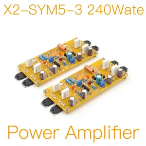 1pair X2-SYM5-3 240Wate 4Ω Power Amplifier- Finished Board - Picture 1 of 16