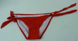 SHEKINI Womens Bikini Bottom Swim Red Size S - Picture 1 of 4