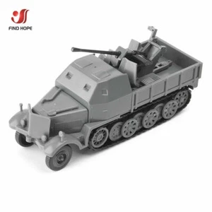 4D Alemán SD. Vehículo blindado de defensa aérea de media vía para automóvil 7/2 ensamblar modelos juguetes - Imagen 1 de 8