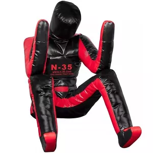 N-35 ALIEN FACE Grappling Dummy BJJ Wurfpuppe Vinyl Kunststoff Puppe Judopuppe - Bild 1 von 11