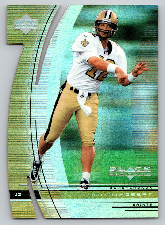 1999 Upper Deck Black Diamond #66 Billy Joe Hobert Diamond Cut - Image 1 of 2