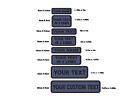 1PC Denim Custom Name Embroidery Patch | Badge Iron On Or Hook Loop 10X2.5CM,...