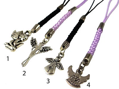 Schutzengel Handyanhänger Handyschmuck Engel Scharm Anhänger, HA-21 - Bild 1 von 2