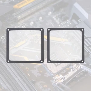 2 PCS Dustproof Computer Mesh Magnetic Cooler Fan Dust Screen - Zdjęcie 1 z 12