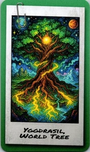 Tarjeta de arte Zendecks YGGDRASIL WORLD TREE Mythology & Legends 2025 envío gratuito - Imagen 1 de 1