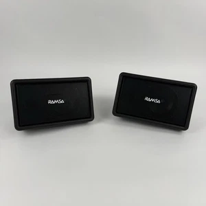 Par de Altavoces Hi-Fi Panasonic Ramsa Vintage 6 Ohmios 160W Negro - Hecho en Japón - Imagen 1 de 6