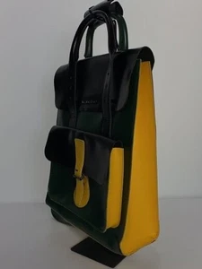 Used Green Leather Rucksack Backpack by Dr. Martens - Picture 1 of 8