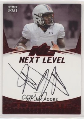 2020 Sage Hit Next Level Auto Red Jaylon Moore #NL-JM2 Auto - Image 1 of 2
