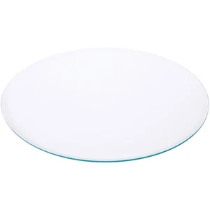 Plymor 12" Round, 5mm Thick Beveled Clear Glass Circle - Picture 1 of 1
