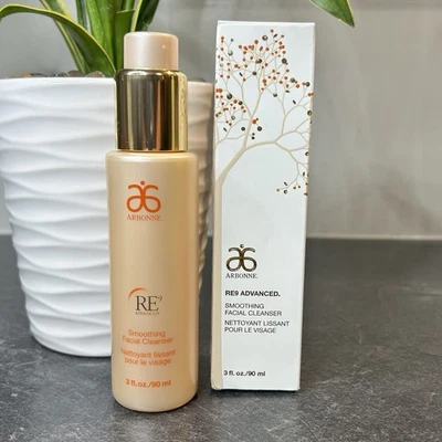 NUEVO Limpiador facial suavizante avanzado Arbonne RE9 3 OZ TAMAÑO COMPLETO Foto 1 de 4