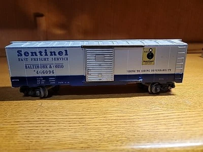 Great Condition Kusan Auburn Baltimore and Ohio 466096 KMT Sentinel boxcar - Image 1 of 4