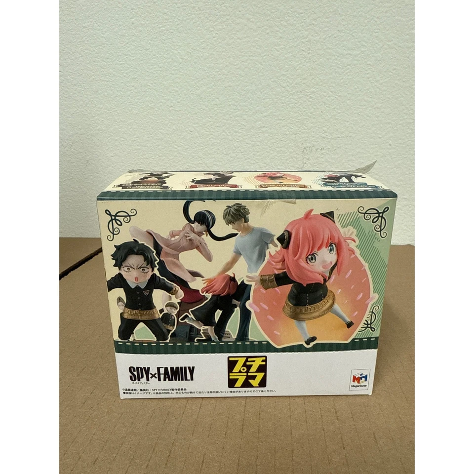 MegaHouse SPY FAMILY Petitrama Petit Rama Colección Figuras Set Foto 1 de 4