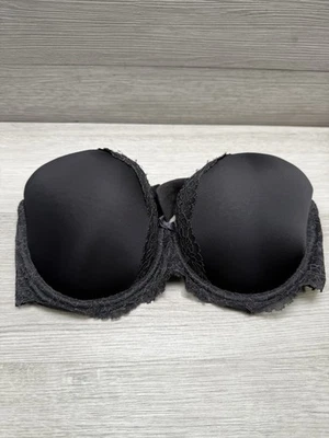 Sujetador Victoria Secret Dream Angels 32DD Borde de Encaje Negro Nº 32DD Foto 1 de 3