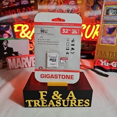 Gigastone GS-2IN1600X32GB-R Camera Plus 32-GB UHS-I U1 A1 Class 10 microSD Card - Image 1 of 2