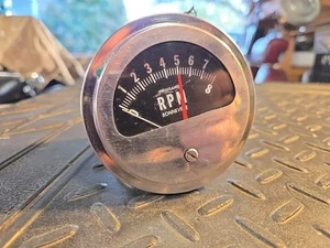 Vintage DIXCO BONNEVILLE 8K TACHOMETER - Picture 1 of 10