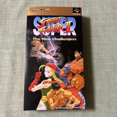 Capcom Street Fighter II The New Challengers Japan Super Famicom Game - Image 1 of 4