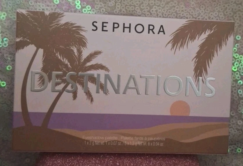 Sephora Destinations ISLAND HOPPING Eyeshadow Palette W/O Box Limited Ed. - READ
