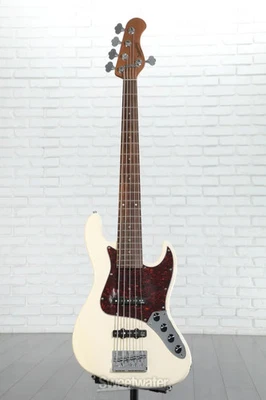 Sadowsky MetroExpress 21-fret Vintage JJ Bass, 5-string - Olympic White - Image 1 of 4