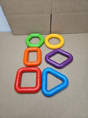 Juguete de aprendizaje vintage Tupperware Tupper Toys Link-A-Lot Foto 1 de 4