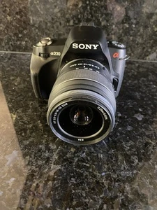 Sony Alpha A230 10.2MP Digital SLR Camera - Black (Kit w/ 18-55mm f3.5/5.6 Lens) - Picture 1 of 7