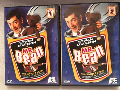 Mr. Bean Vol 1 & 2 (DVD, 2003) Full Screen Rowan Atkinson - Image 1 of 4