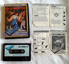 Sinclair ZX Spectrum 48K - Yie Ar Kung Fu - Konami (Clamshell) 1985
