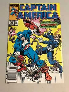CAPTAIN AMERICA #351 NM MARVEL COMICS COPPER AGE 1989 - NEWSSTAND - Picture 1 of 2