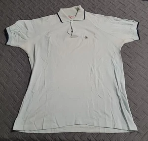 Munsingwear Grand Slam Sportswear penguin logo Shirt Polo Green Large Vintage  - Picture 1 of 10