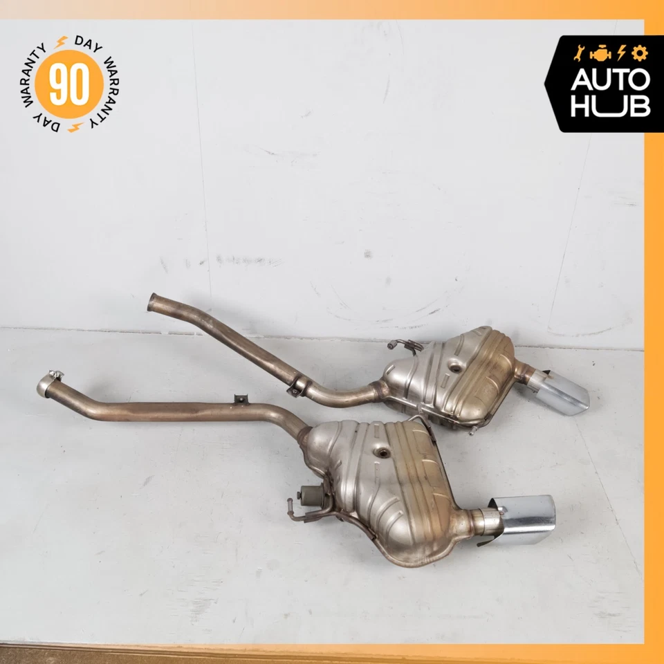 Juego de puntas silenciadores de escape diésel 10-11 Mercede W164 ML350 CDI BlueTec OEM Foto 1 de 4