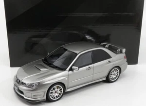 Subaru Impreza STI S204 2005 RHD Grey Silver Automobile OTM833 1/18 Resin - Picture 1 of 2