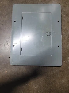 Zinsco Panel Cover 12 X 15 With Door Vintage Latch Plate Dead Front - Picture 1 of 5