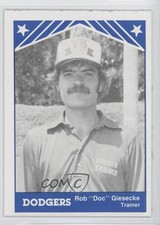 1983 TCMA Vero Beach Dodgers Rob Giesecke (Doc Giesecke) #27