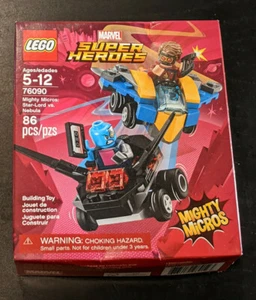 Lego 76090 Marvel Super Heroes Mighty Micros: Star-Lord vs Nebula New Dented Box - Picture 1 of 4