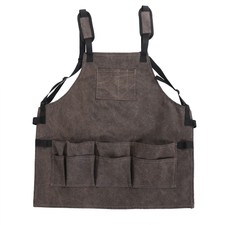 Garden Tools Apron W/ Storage Pockets Men Women Gardeners Planting Acc