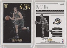 2015-16 Panini Noir Gold Color Rookies Parallel /10 Raul Neto #193 Rookie RC