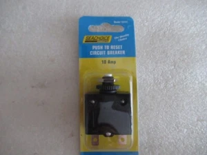 A19A Seachoice 13111 Push to Reset Circuit Breaker 10 AMP OEM New Factory Parts - Bild 1 von 2