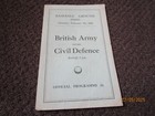 DERBY COUNTY  : BRITISH ARMY  v  CIVIL DEFENCE  1943/4 FEB 5 preston  sunderland