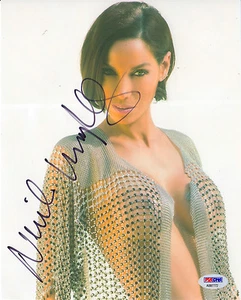 NICOLE MURPHY AMERICAN SUPER-MODEL SIGNED PHOTO PSA - Picture 1 of 2