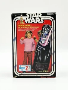 STAR WARS DARTH VADER INFLATABLE BOP BAG SEALED CLIPPER 1977 - Picture 1 of 18