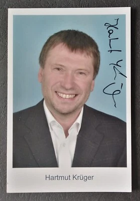 8972 Hartmut Krüger SC Magdeburg Handball Autogramm Foto original signiert - Bild 1 von 2