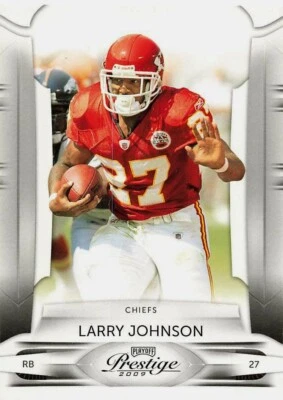 Larry Johnson  2009 Playoff Prestige Kansas City Chiefs  #49 - Image 1 of 2